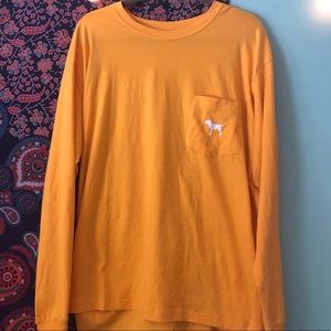 Yellow “pink” long sleeve